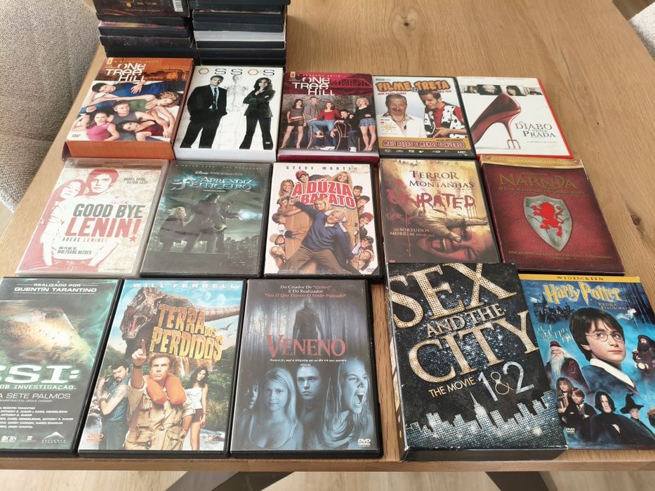 Conjunto de DVDS