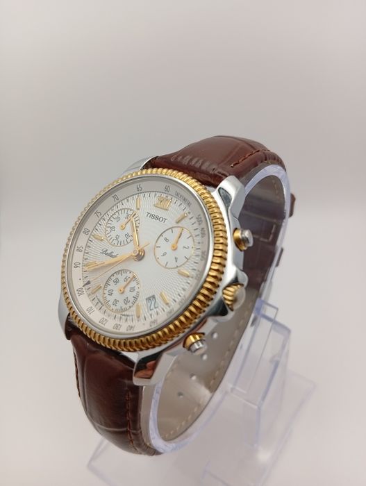 *19*Tissot Ballade Chronograph ze stali Ref. C288/388 Kwarcowy
