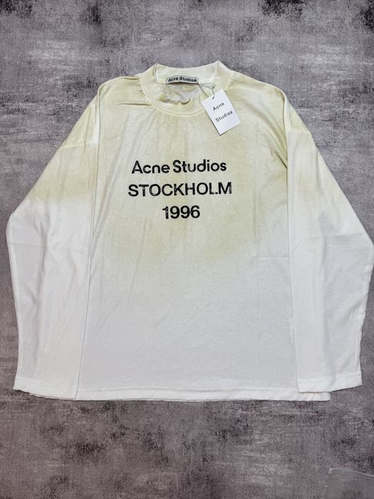 Лонгслів Acne Studios White S М L XL ERD vetements