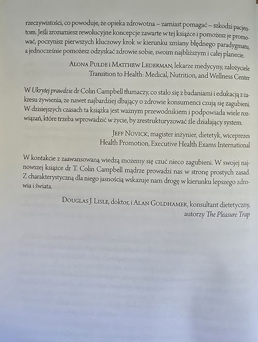 Zdrowie Ukryta prawda Rewolucyjna wiedza o żywieniu PROMOCJA *