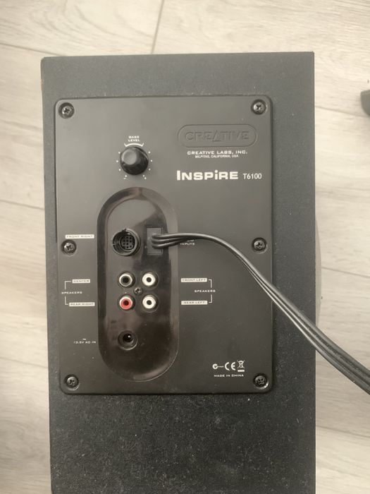 Сабвуфер + активная и пассивная колонки