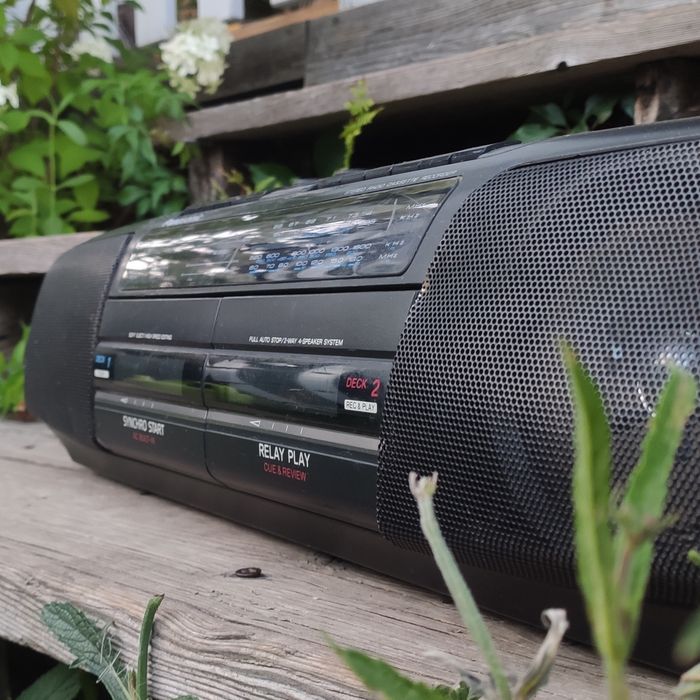 Kultowy radiomagnetofon / boombox / jamnik Panasonic RX-FT510 retro, vintage, y2k, 90s, 00s