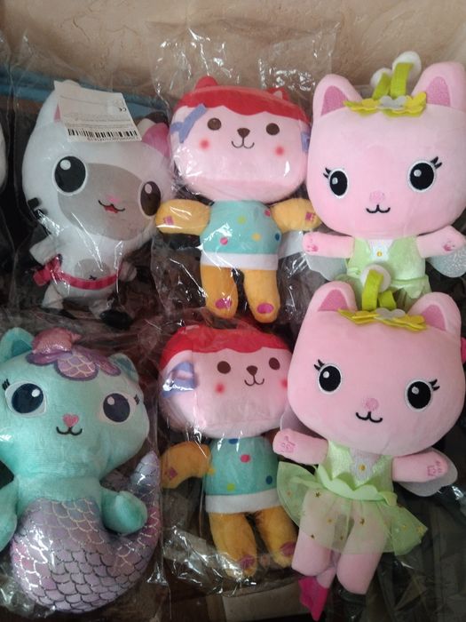 Зайчик полуничка 35 см м'яка іграшка трансформер кролик клубничк