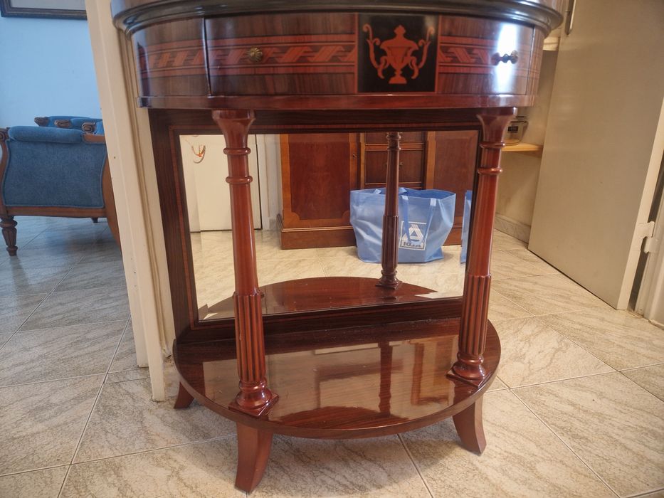 Móvel entrada com espelho