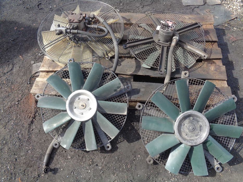 Wentylator z silnikiem , napędem hydraulicznym