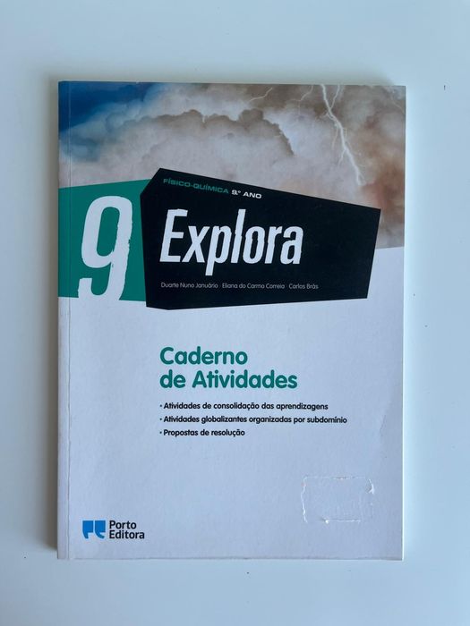 Explorar físico-química 9º - caderno de atividades