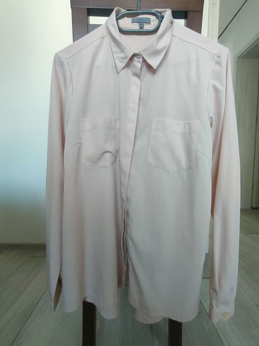 Koszula damska. Pudrowy róż. Montego.