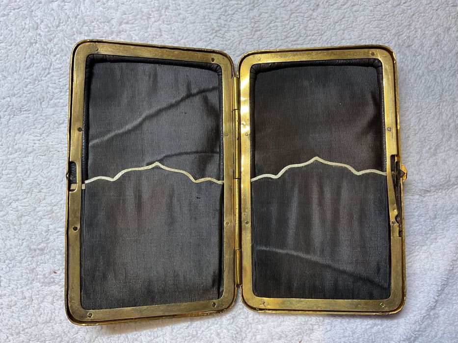 Cartoneira, porta cartões, antiga de origem espanhola sec passado