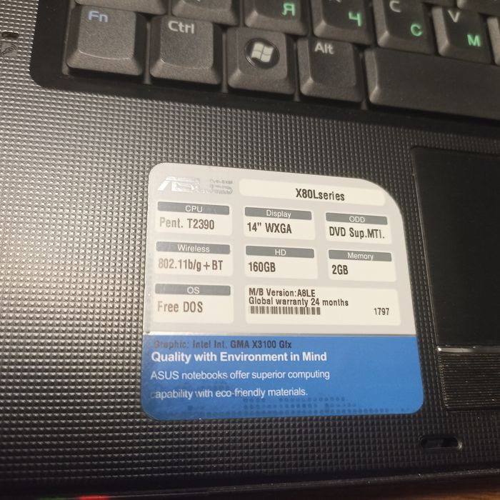 ноутбук     Asus