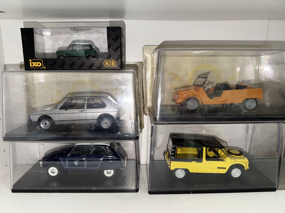Miniaturas 1/43 e 1/24