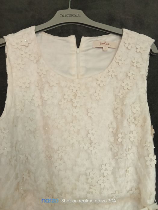 Sukienka slub/ chrzciny/komunia do kolan i bolerko