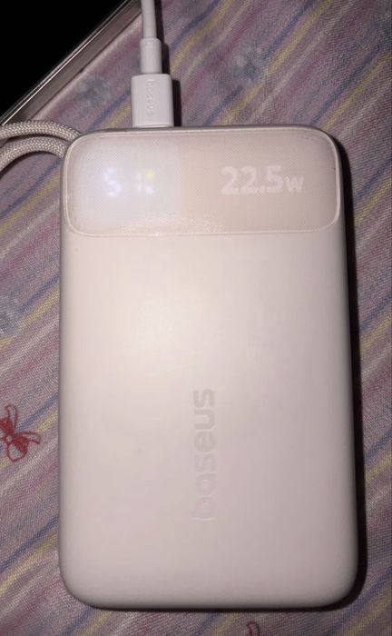 Павербанк Baseus 20000 mAh 22.5W EnerFill FC11 Dual-Cable PowerBank із швидкою зарядкою QC3.0+PD3.0 та iP 20W+Type-C 22.5W кабелем