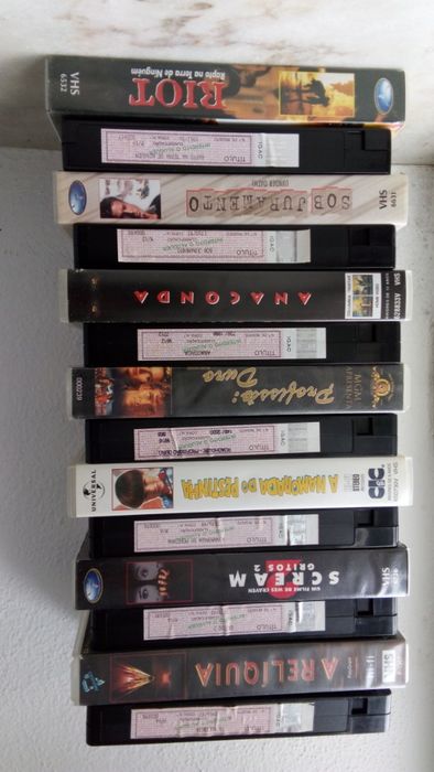 Filmes em VHF - Cassetes de compra III