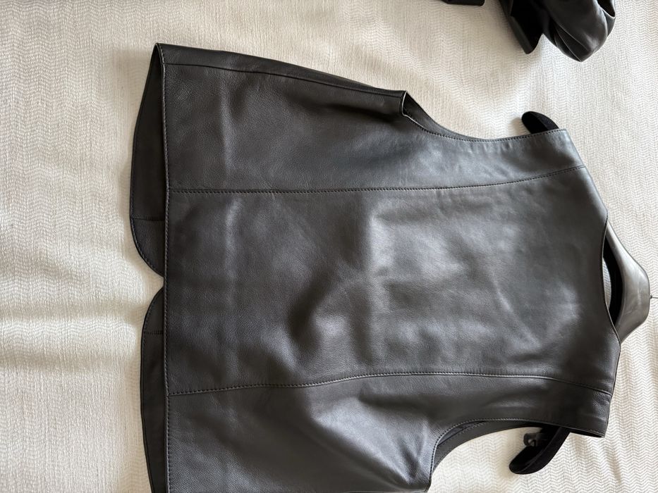 Colete pele oreta da Massimo Dutti