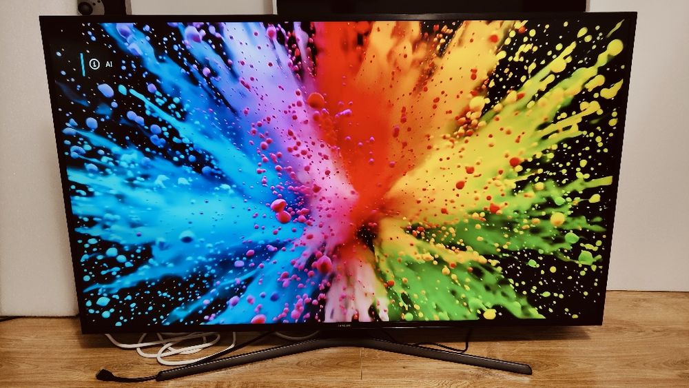 Samsung 50cali i 55cali 4K UHD smart tv z Wi-Fi i dekoderem dvb-t2