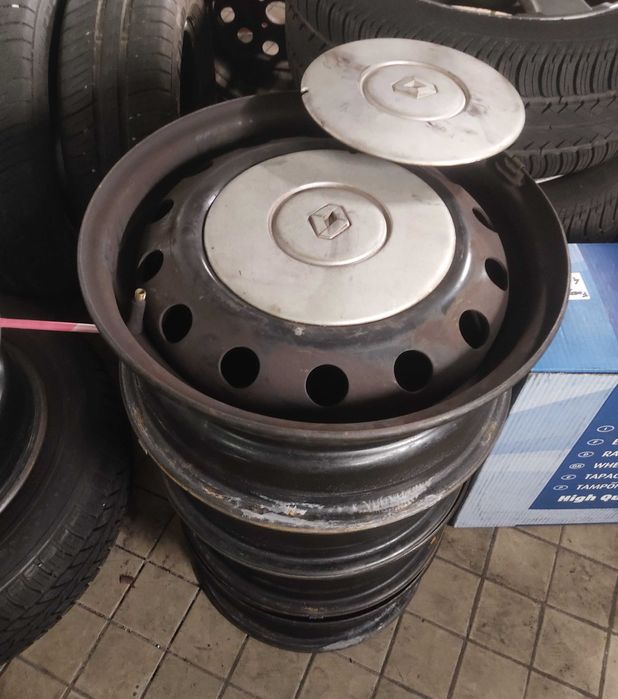 Jantes+Pneus Peugeot/Citroen/Mini/Saab/