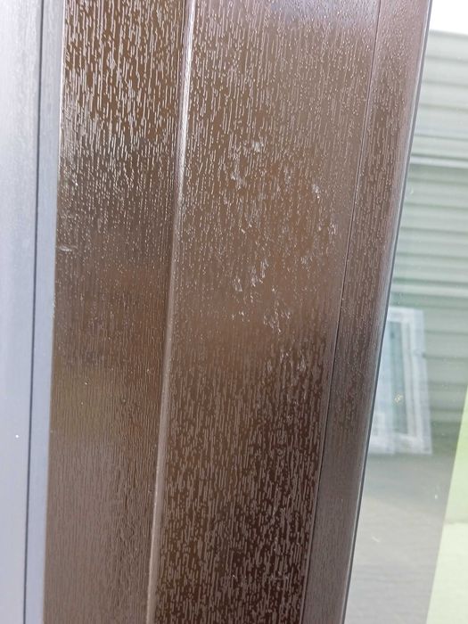 Okno dwuskrzydłowe 182x138,5 brąz czekoladowy / nowe OKAZJA