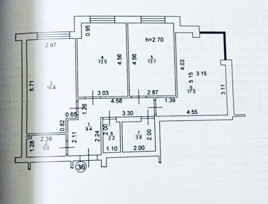 Продаж! 3к квартира в ЖК бізнес класу -Центральний2