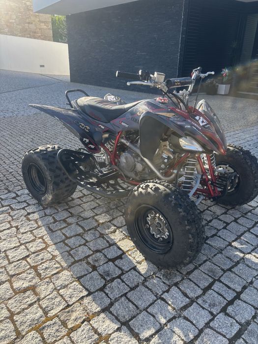 Moto 4 matriculada yfm 250 raptor