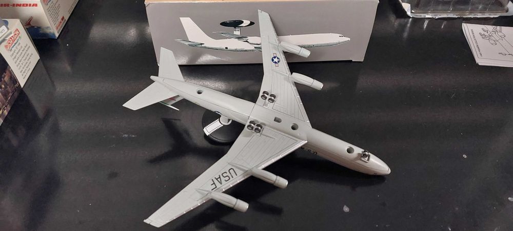 Avião Boeing Aviões Airbus escala 1/200 Boeing E-3 Sentry