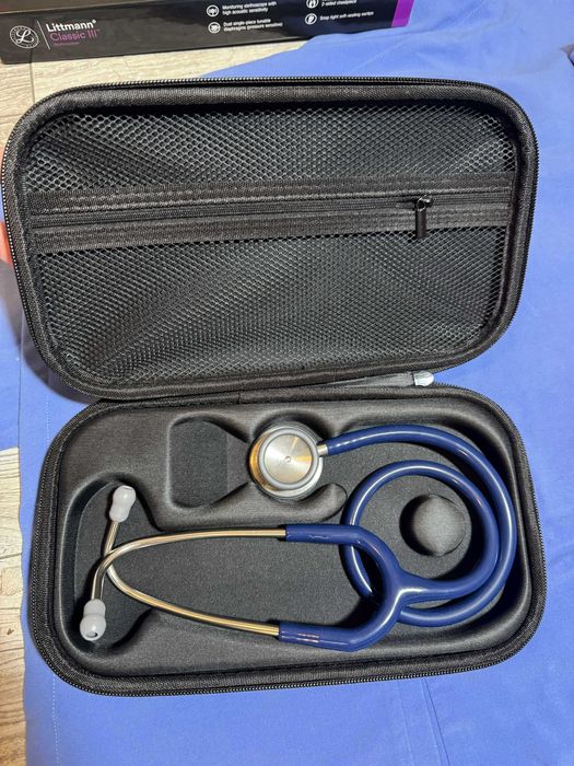 ZESTAW scrubs Medhoodie + Stetoskop Littmann Classic III + buty