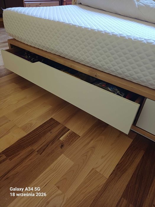 REZERWACJA Łóżko z 4 szufladami 160x200