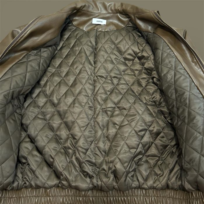 Куртка шкіряна коричнева