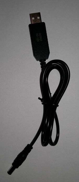 Кабель від роутера до павербанку 9-12V