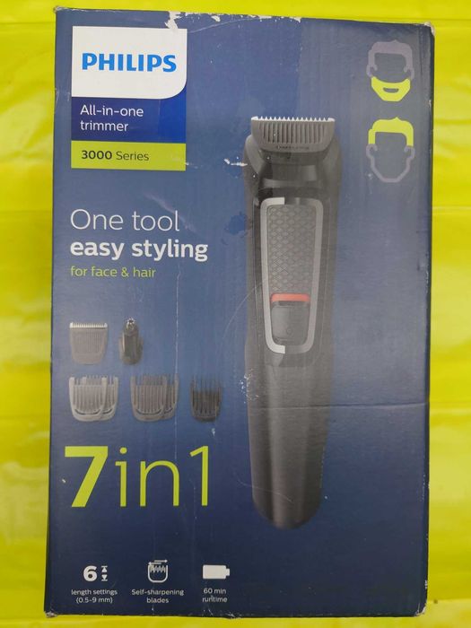 Універсальний тример Philips Multigroom Series 3000 MG3720