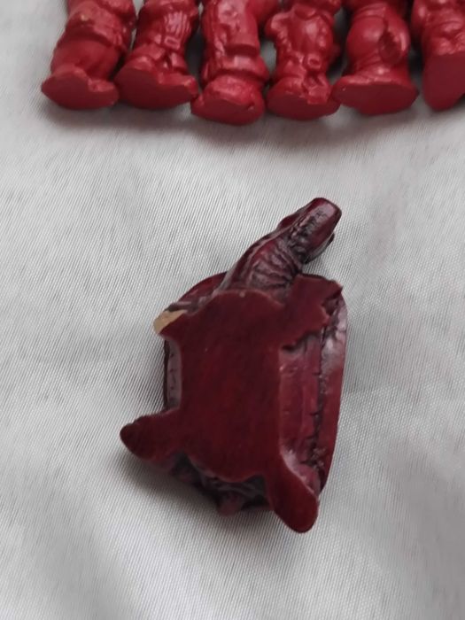 7 Anões em red jasper e Tartaruga Feng Shui