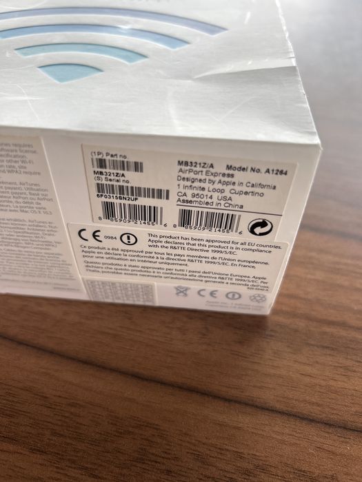 APPLE AirPort Express 1a. Geração