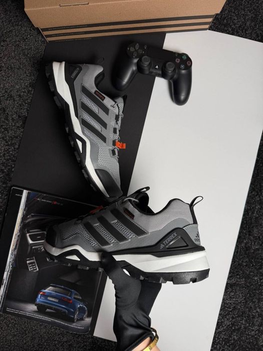 Чоловічі кросівки адідас Adidas Terrex Skychaser Light Grey Black