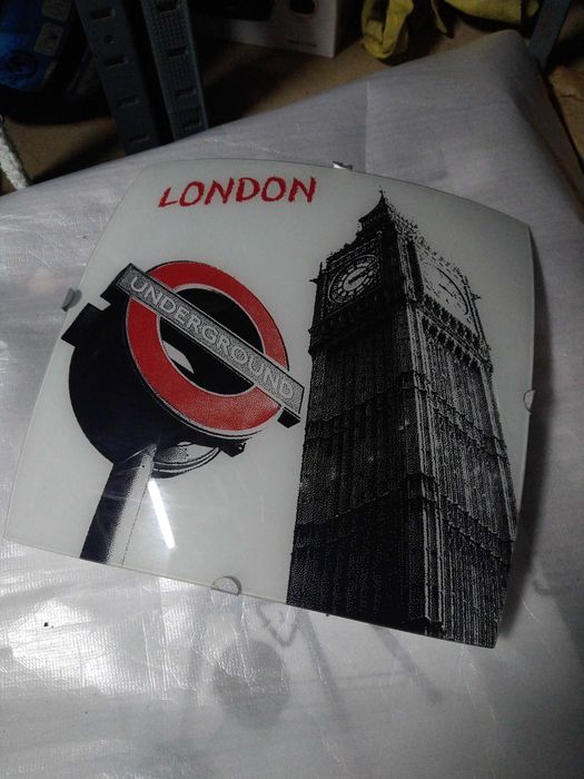 Wall lamp with London theme