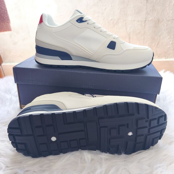 Sapatilhas U.S. Polo Assn. Brancas Novas com Etiqueta
