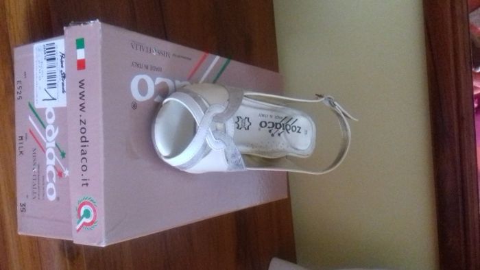 Sandaly Zodiaco 35 Nowe skora