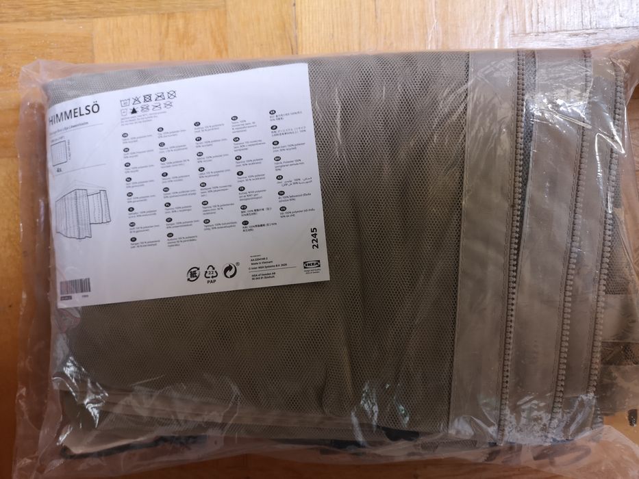 HIMMELSO IKEA - moskitiera, firana, siatka do altany ogrodowej, nowe