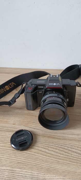 Aparat fotograficzny analogowy Minolta Af 5000