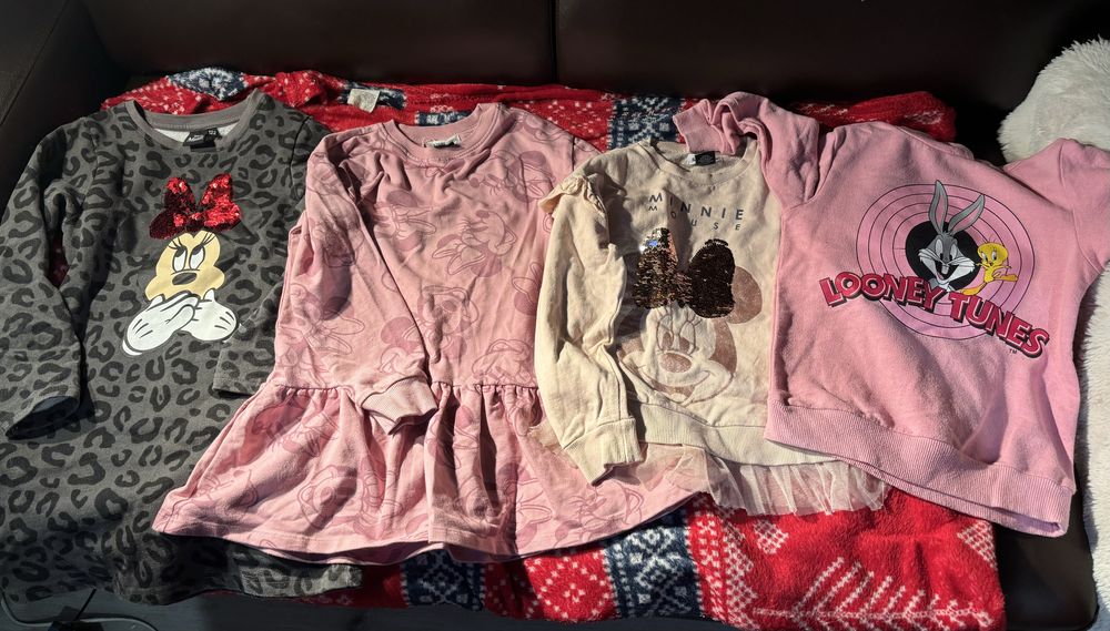 Paka ubranek dla dziewczynki BDB STAN 122-134cm 16szt. Wysylka/odbior