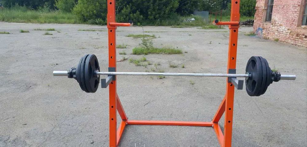 Гриф Олимпийский отдельно блины,набор штанга Д30/50мм 10кг та 20кг L-220см