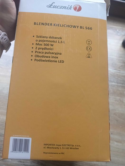 Blender kielichowy Łucznik jak nowy