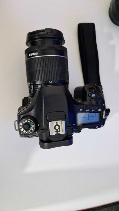 Canon Eos 80D + lente 10-18MM + 18-55 MM + Bolsa de transporte