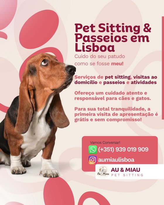 Au & Miau Lisboa – Pet Sitting e Cuidados de Animais