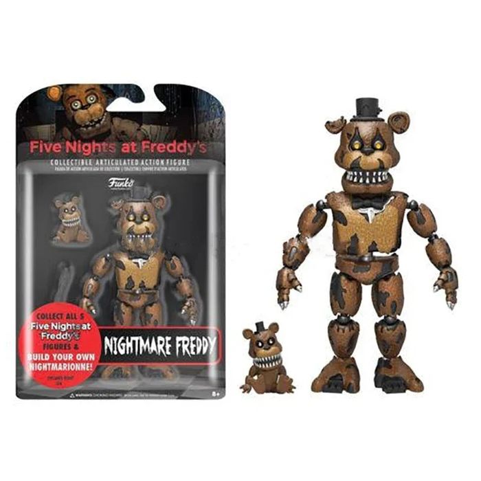 FNAF  nightmare bonecos