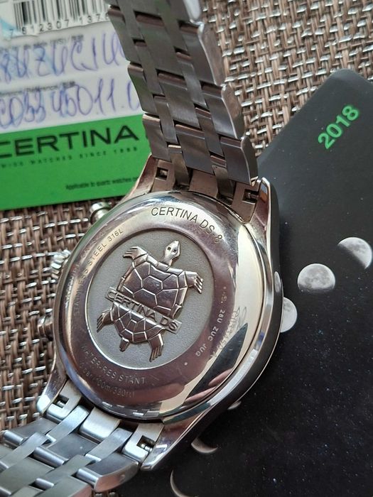 Zegarek męski Certina DS-8 Chrono Moon Phase