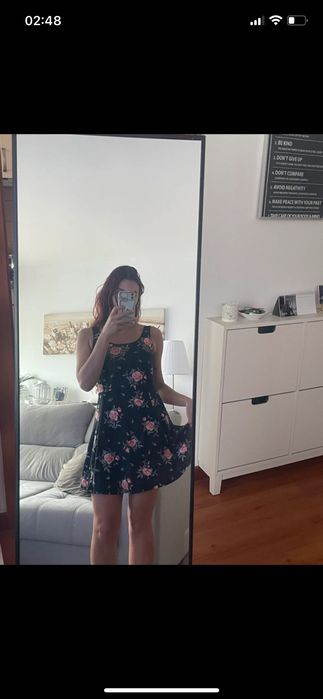 Vestido flores HM