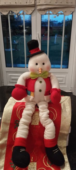 Boneco  natalício de neve