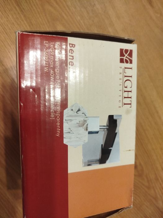 2szt kinkietów z brylancikuem styl Glamour