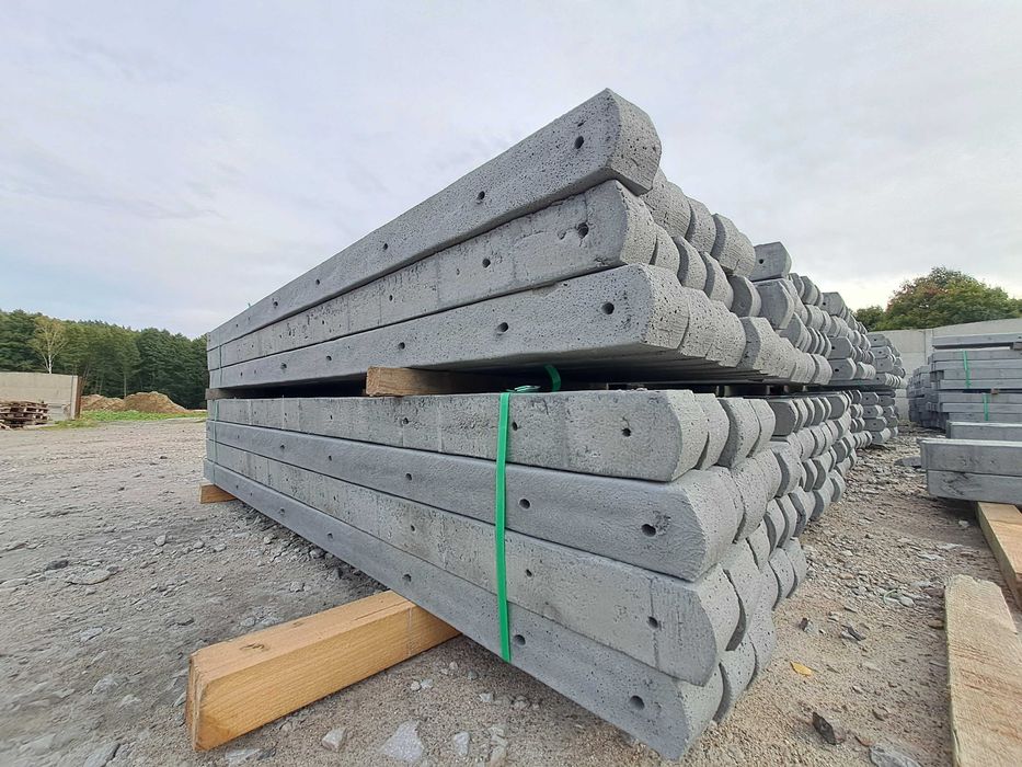 Słupek betonowy słupki betonowe producent słupki do siatki