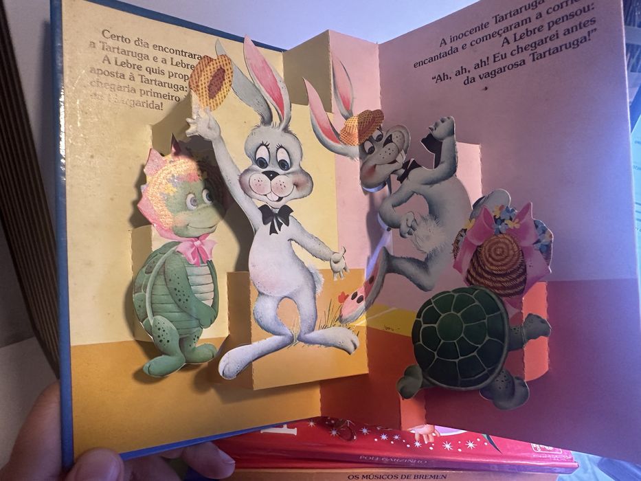 Livros Historinhas Animadas Clássicos em 3D