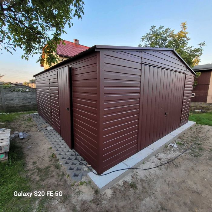 Garaże Blaszane Blaszaki Producent Oława Trzebnica Oleśnica